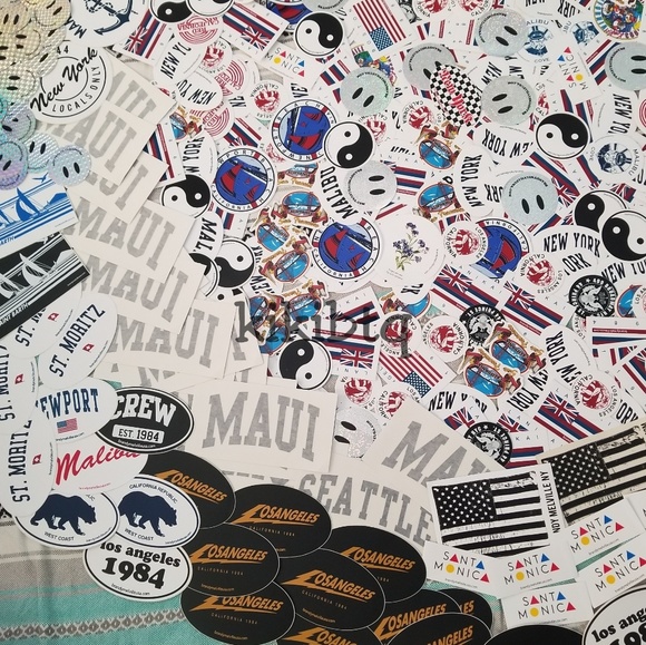 Brandy Melville sticker bundle + bracelet - Picture 6 of 8